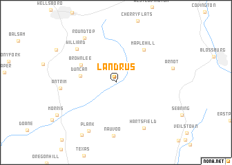 map of Landrus