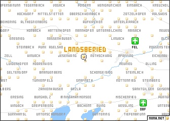 map of Landsberied