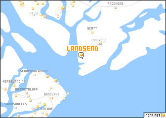 map of Lands End