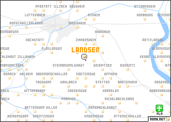 map of Landser