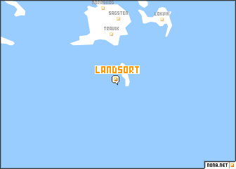 map of Landsort