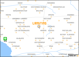 map of Landting