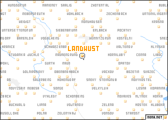 map of Landwüst