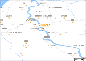 map of Landze
