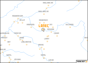 map of Lanec