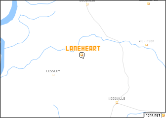 map of Laneheart