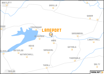 map of Laneport