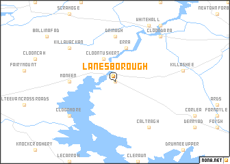 map of Lanesborough