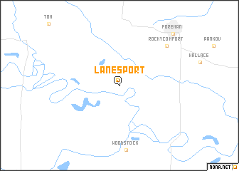 map of Lanesport