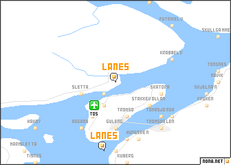 map of Lanes