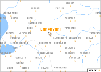 map of Lanfayani