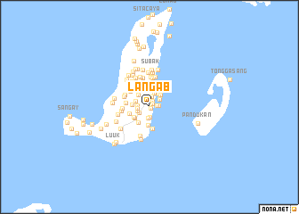 map of Langab