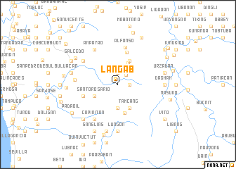 map of Langab