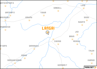 map of Langai