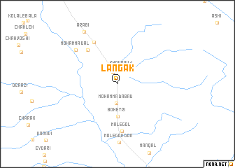 map of Langak