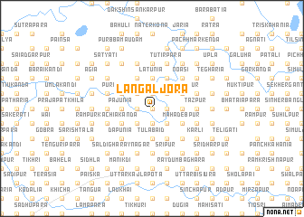 map of Lāngaljora