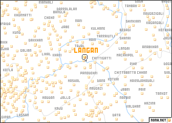 map of Langān