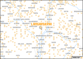 map of Langar Derai