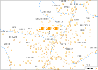 map of Langarkār