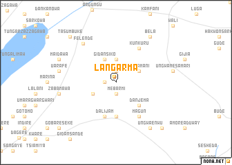 map of Langarma