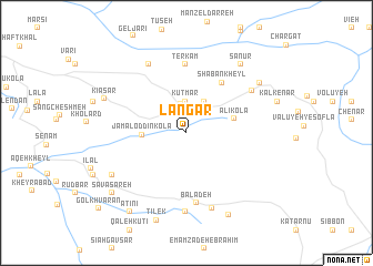 map of Langar