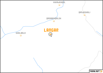 map of Langaṟ