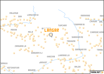 map of Langar