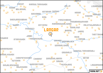 map of Langar