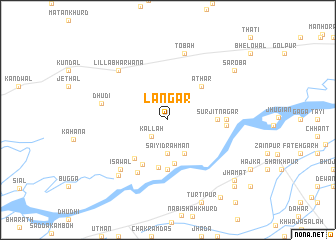 map of Langar