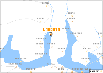 map of Langata