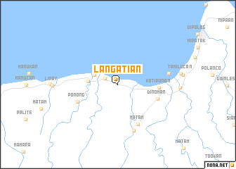 map of Langatian