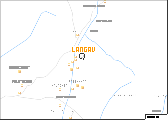 map of Lāngav