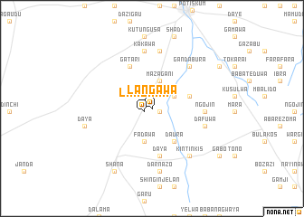 map of Langawa
