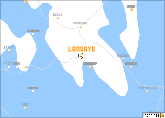 map of Langaye