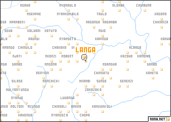 map of Langa