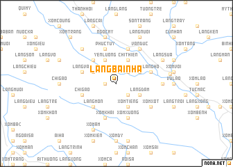 map of Làng Bai Nha