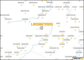 map of Làng Bã Trong