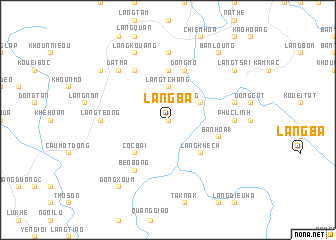 map of Làng Ba