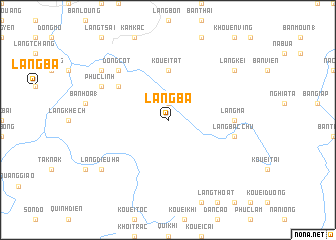 map of Làng Ba