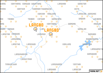 map of Làng Bó