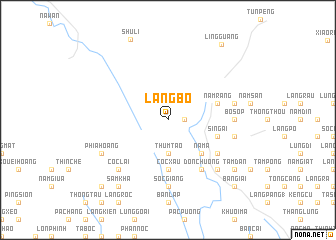 map of Làng Bo