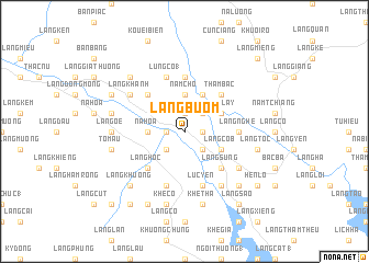 map of Làng Bươm