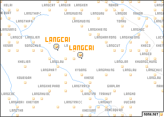 map of Làng Cai