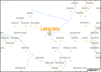 map of Làng Cang