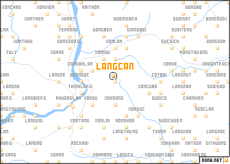 map of Làng Can