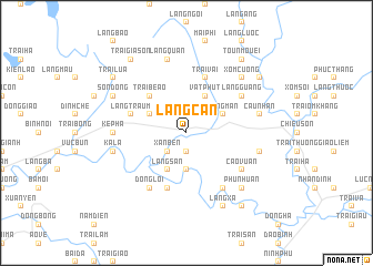 map of Làng Cân