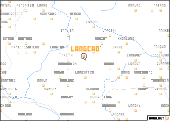 map of Làng Cao