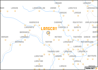 map of Làng Cây