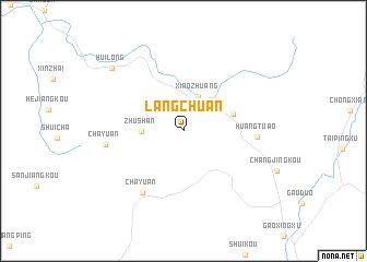 map of Langchuan