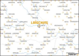 map of Làng Chung